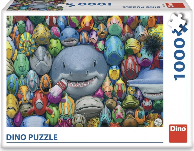 Farebné rybičky puzzle 1000 dielikov