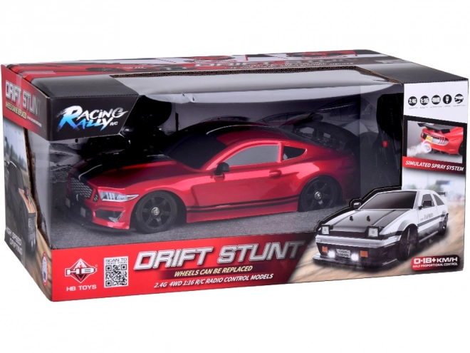 Zábavný RC Drift Auto s LED a Dymovým Efektom