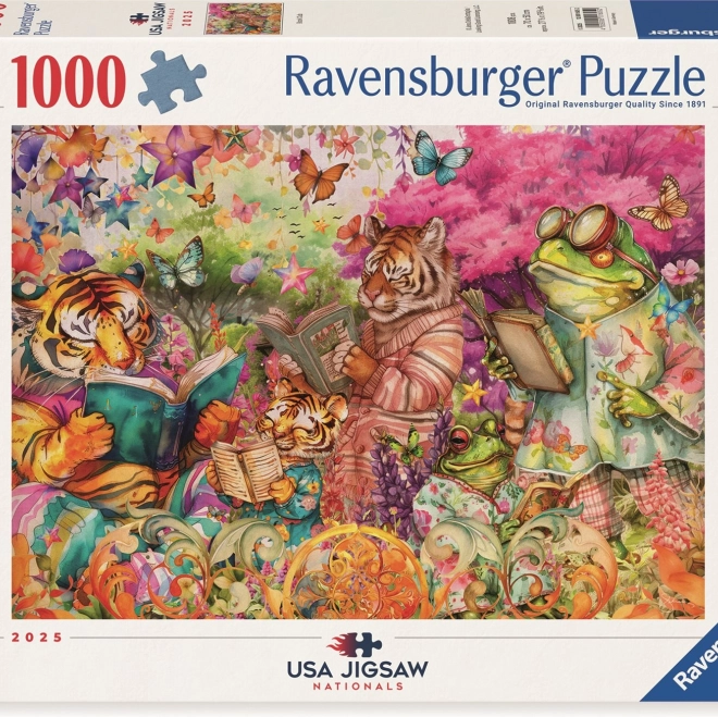 Puzzle Knižný klub 1000 dielikov Ravensburger