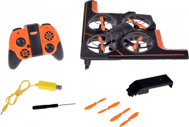 Zábavný dron s kamerou a osvetlením