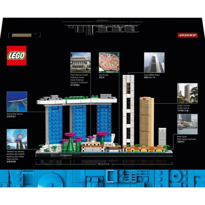 Singapur LEGO Architecture model