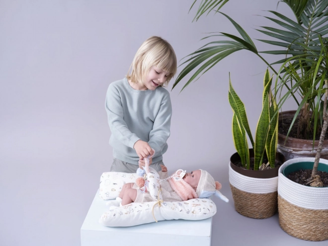 Realistická bábika bábätko so zvukmi a mäkkým látkovým telom 42 cm