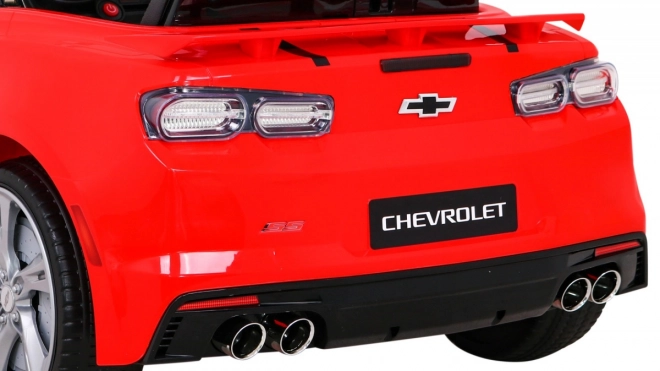 Chevrolet Camaro 2SS s batériou + diaľkové ovládanie + EVA kolesá + ľahké štartovanie + zvuky a osvetlenie – Červená