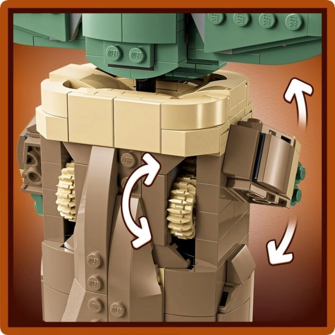 Lego Star Wars Grogu vo vozíku