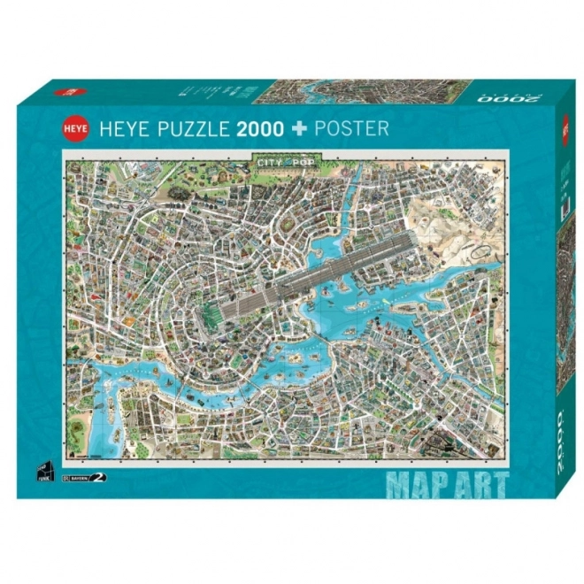 Puzzle Mesto Hudby 2000 ks