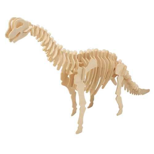 Drevené 3D puzzle Brachiosaurus