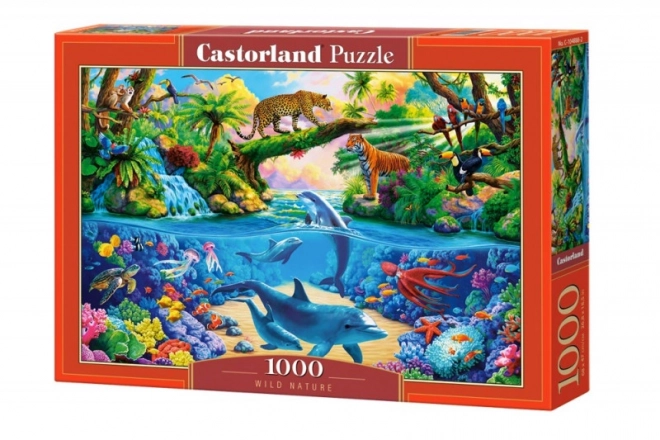 Puzzle 1000 kúskov Divoká príroda, delfíny