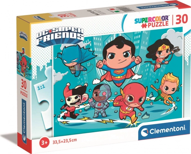 Puzzle 30 dielikov - Dc Comics Superfriends