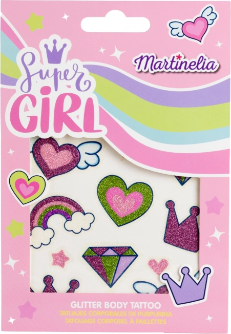Martinelia trblietavé tetovanie pre deti