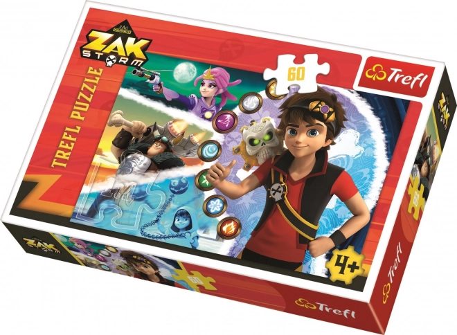 Trefl Puzzle Zak Storm: Prekonať búrku 60 dielikov