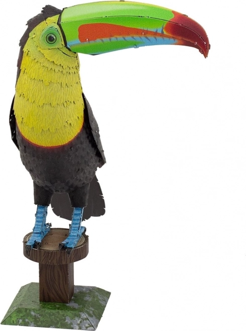 Kovový 3D model Tukan