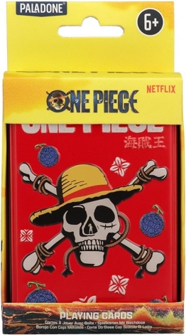 Herné karty One Piece v plechovej krabičke