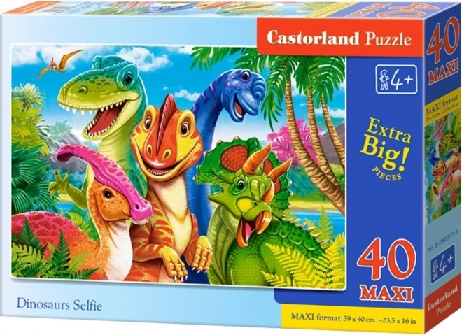 Castorland puzzle dinosaurusová selfie MAXI