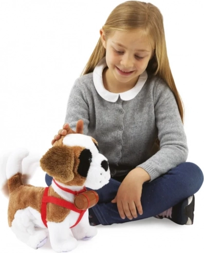 Reaguje na dotyk ako naozajstný psík