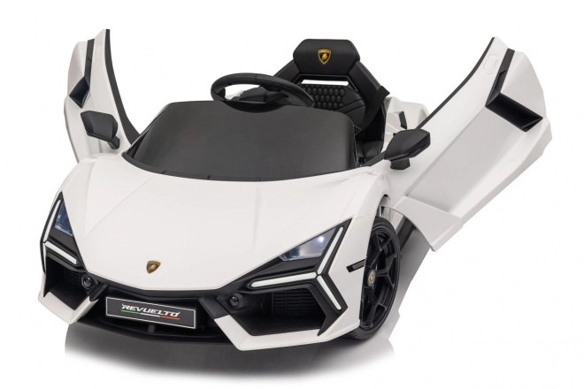 Detské elektrické vozidlo Lamborghini Revuelto biele