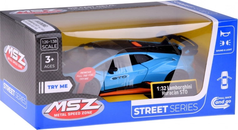 Svetlá a zvuky ako u skutočného supersportu