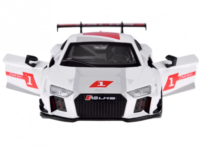 Kovový model auta Audi R8 LMS mierka 1:32 so zvukmi a svetlami