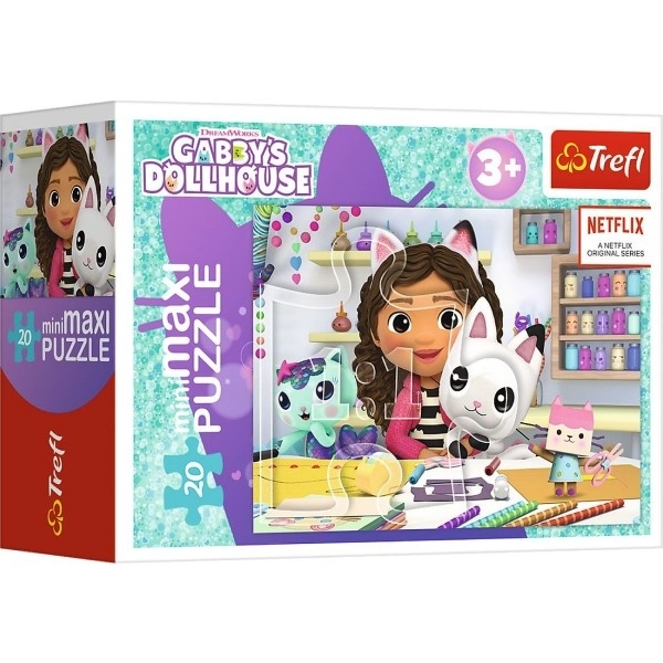 Gábinin kouzelný domek Puzzle: Barevný deň 20 dielikov