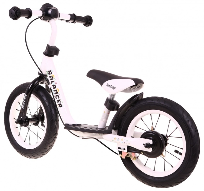 Detský odrážací bicykel SporTrike Balancer Biela