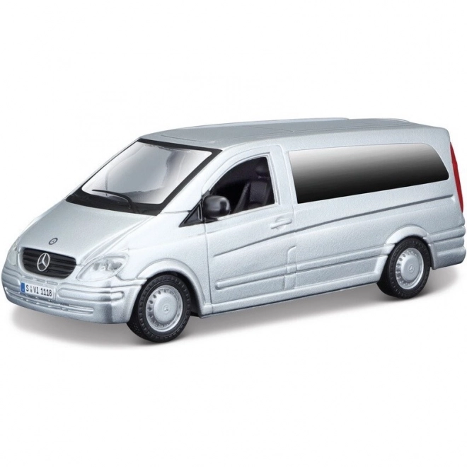 Kovový model Mercedes-Benz VITO strieborné