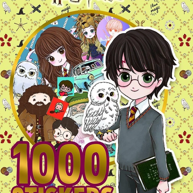 Samolepkový zošit Harry Potter s 1000 nálepkami
