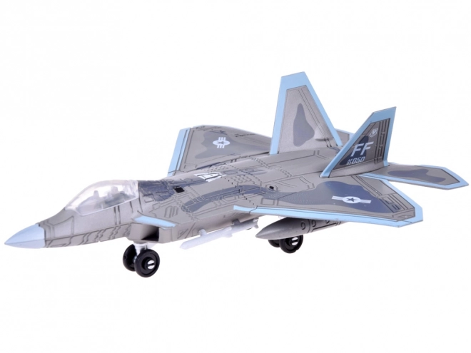 Stavebnica model lietadla F-22 1:100