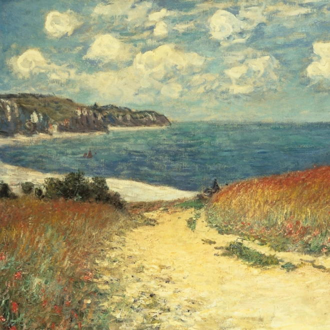 Poznámkový kalendár Claude Monet 2026, 30 x 30 cm