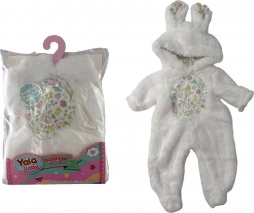 Overal Zajačik pre Bábiky 40-43 cm
