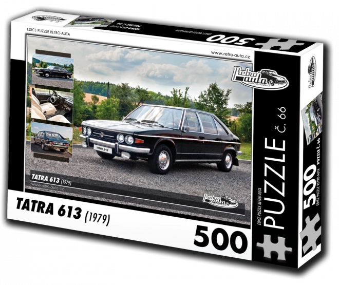 Retro Auta Puzzle Tatra 613