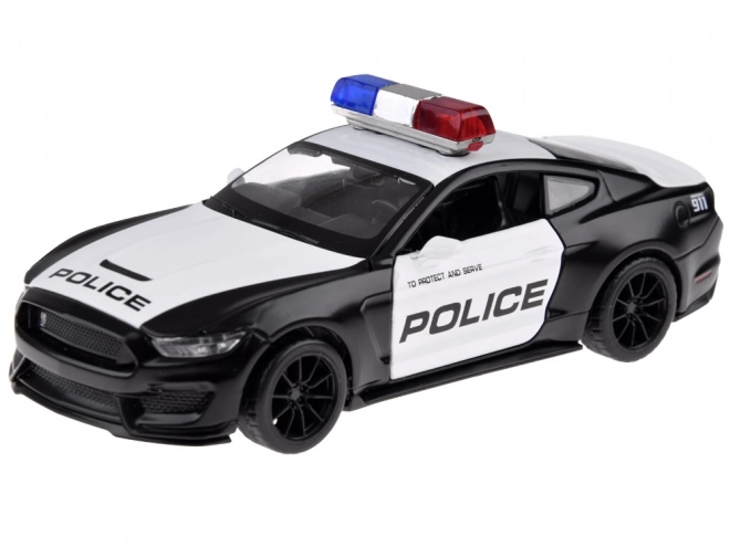 Policajné auto Ford Shelby GT350 s efektmi