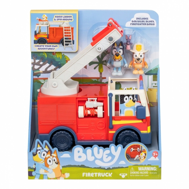 Sada figúrok Bluey Hasičské auto