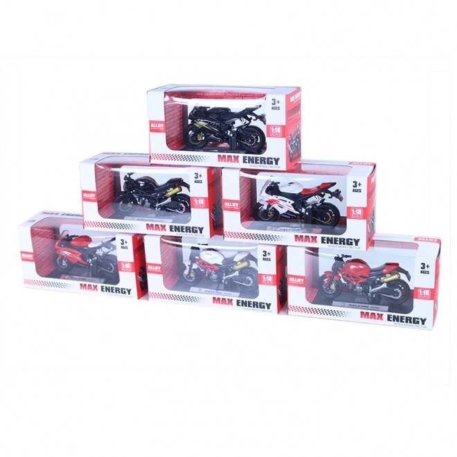 Plastová motorka 11 cm