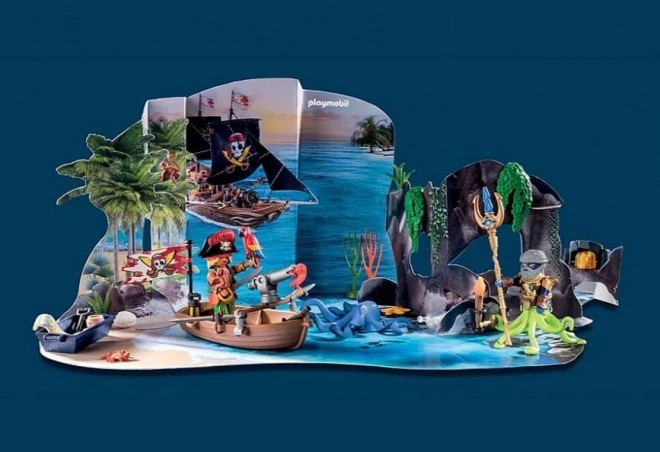 Adventný kalendár Pirati PLAYMOBIL