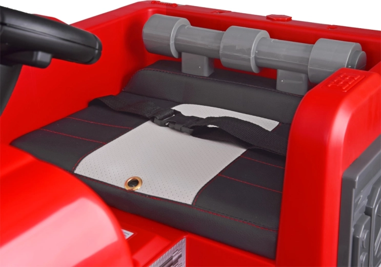 Pohodlné sedadlo a bezpečnostný pás