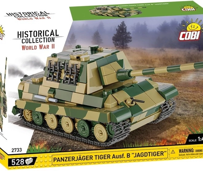 Stavebná súprava Tank Panzerjäger Tiger Ausf. B Jagdtiger