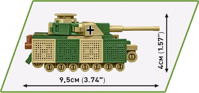 Tank Panzer IV Ausf. J z kociek COBI