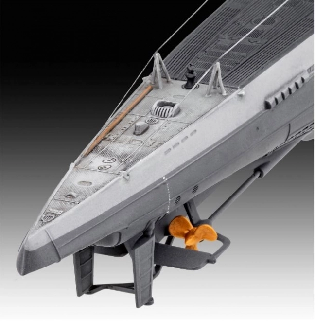 Plastikový model nemeckej ponorky Typ IX C/40 1/144