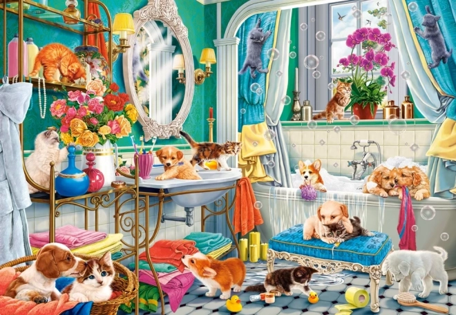 Puzzle Castorland Bláznivá Kúpaľ