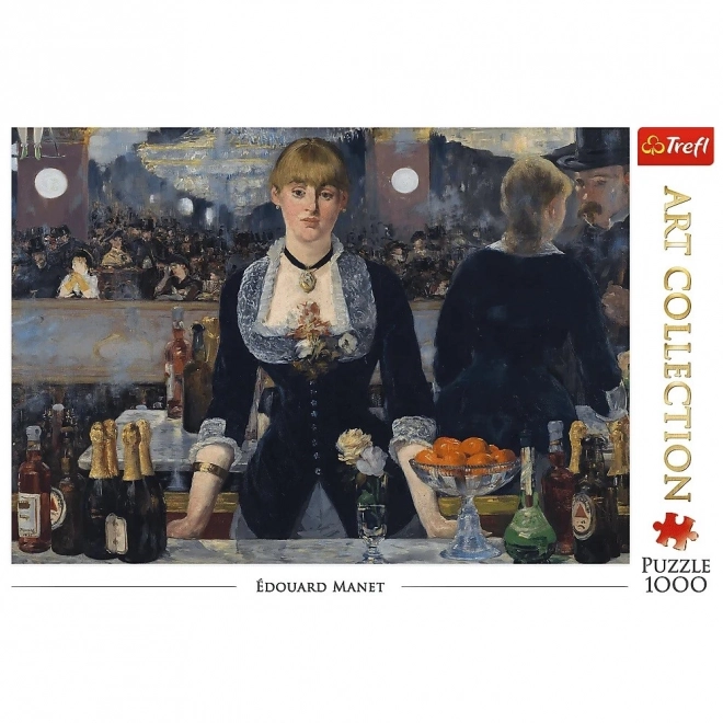 Puzzle Bar v Folies-Bergere Manet Art Collection