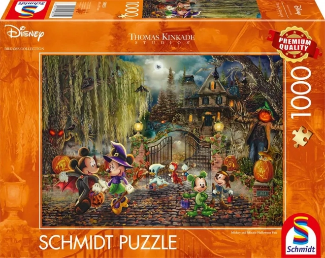 Schmidt puzzle Disney: Mickey a Minnie na Halloween