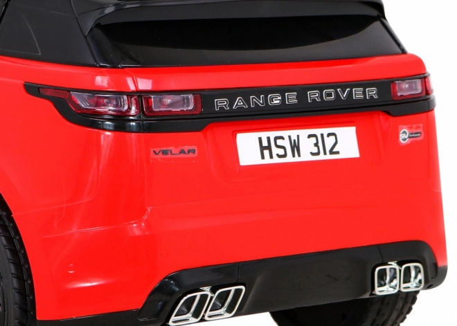 Range Rover Velar na akumulátor – Červený