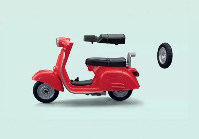 Garáž Vespa zo 60. rokov od PLAYMOBIL