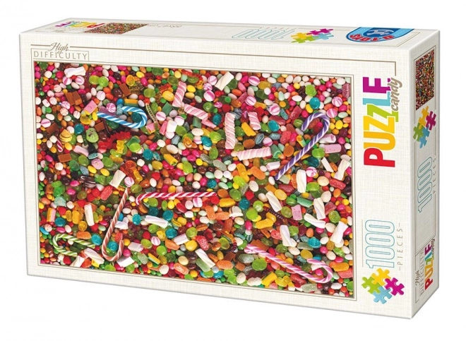 D-toys Puzzle Sladkosti 1000 Dielikov