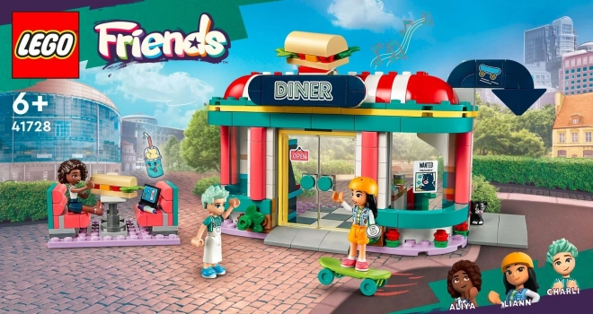 LEGO Friends Bistro v Centre Heartlake