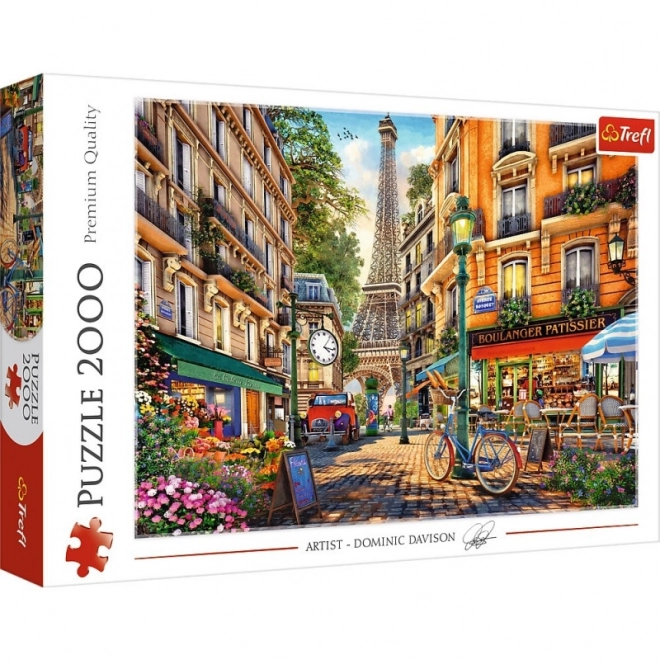 Puzzle Popoludnie v Paríži 2000 dielikov