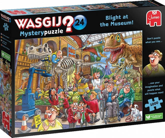 Jumbo Puzzle Wasgij Mystery - Pohroma v muzeu