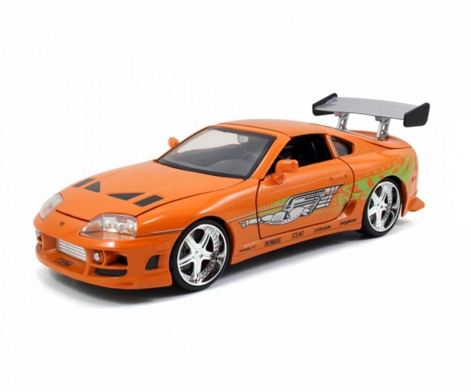 Rýchlo a zbesilo Auto 1995 Toyota Supra s Figúrkou Brian O’Conner