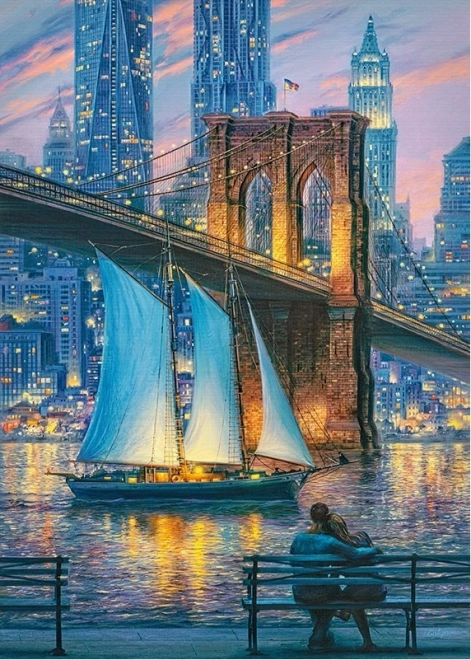 Puzzle Sen pre dvoch v New Yorku 1000 dielikov