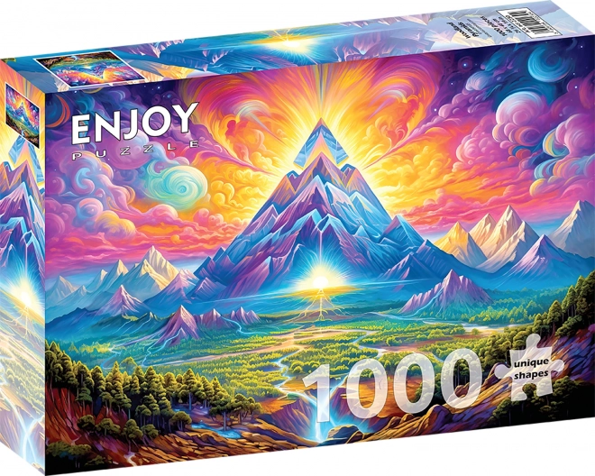 Puzzle Pyramidy v lesoch 1000 dielikov