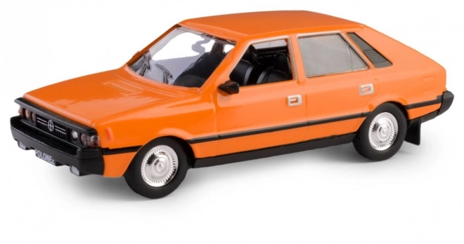 Diecast model Polonez z obdobia PRL - Oranžový